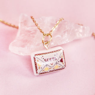Flower Seeds Necklace
