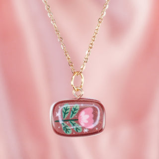 Horizontal Blossom Necklace