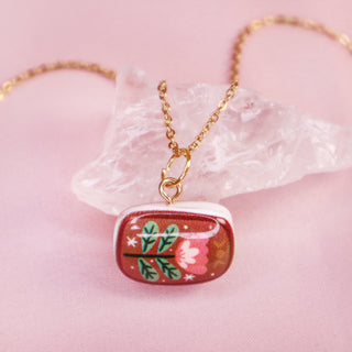 Horizontal Blossom Necklace