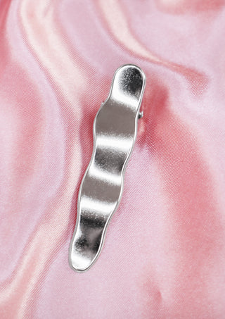 Fluid Metal Hair Clip