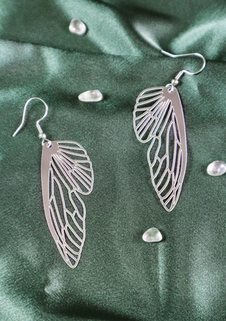 Silver Fairy Earrings