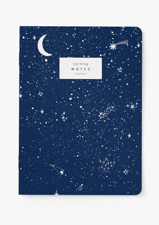 Journal/Moon and Stars by Typealive