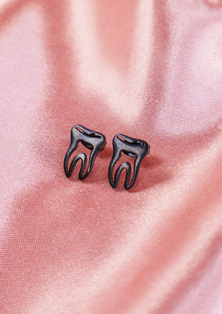 Teeth stud earrings