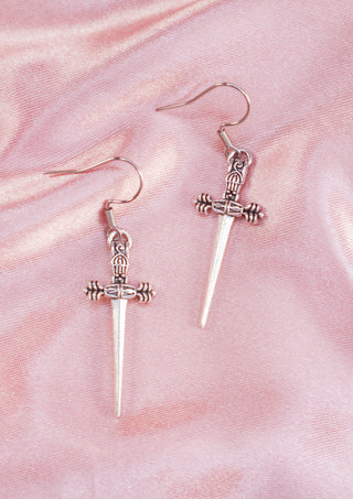 Delicate Sword Earrings
