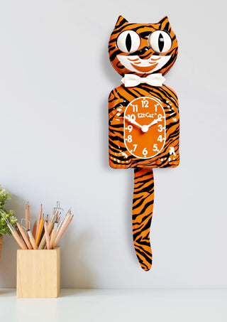 Bengal Tiger Kit Cat Klock
