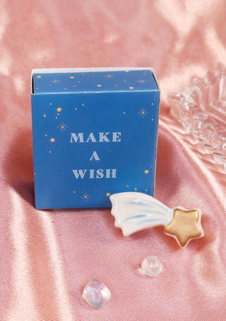 Tiny Matchbox Ceramic Token Wish