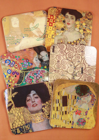 Coasters Gustav Klimt