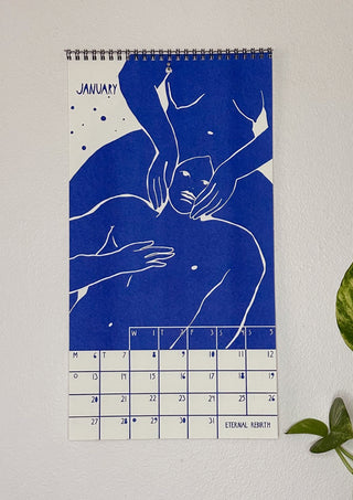 One Year Of Daydreaming 2025 Calendar by Yasmina Karli Malmsten