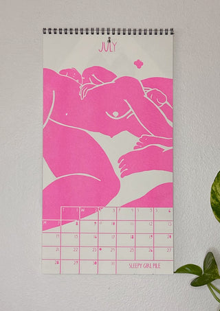 One Year Of Daydreaming 2025 Calendar by Yasmina Karli Malmsten