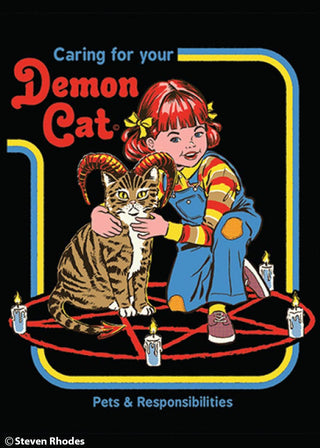 Magnet-Caring for your demon cat by Steven Rhodes