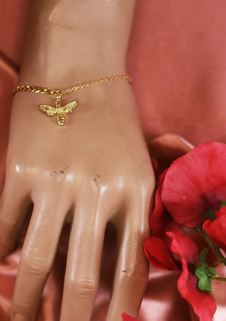 Big Golden Wasp Bracelet