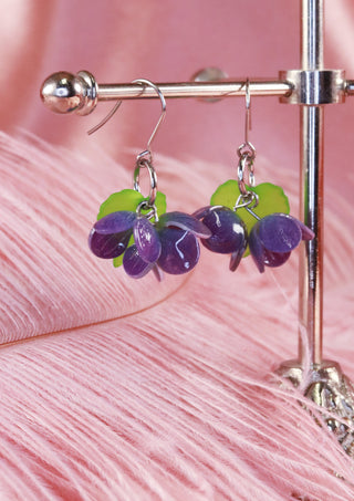 Geranium Sylvaticum Earrings [ONLINE EXCLUSIVE] Forever Blossom Collection