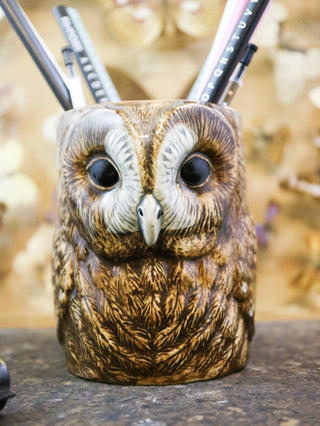 Tawny owl pot