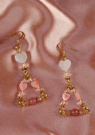 Sweet Little Love Triangle Earrings [ONLINE EXCLUSIVE] Forever Blossom Collection