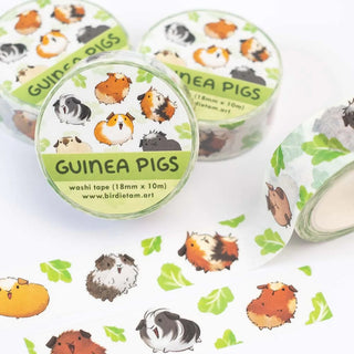 Guinea pigs washi tape by Birdie Tam