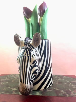 Zebra pot