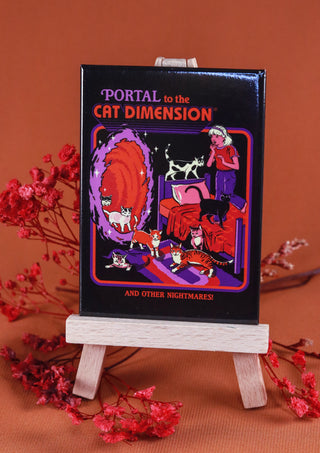 Magnet Portal To The Cat Dimension by Steven Rhodes