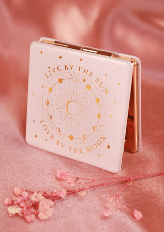 Live by the Sun Foiled Compact Mirror